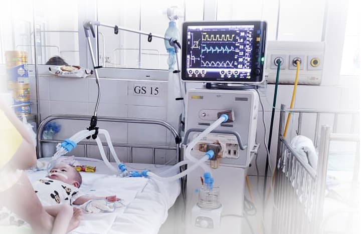 máy thở cố định tại bệnh viện nhi thanh hóa